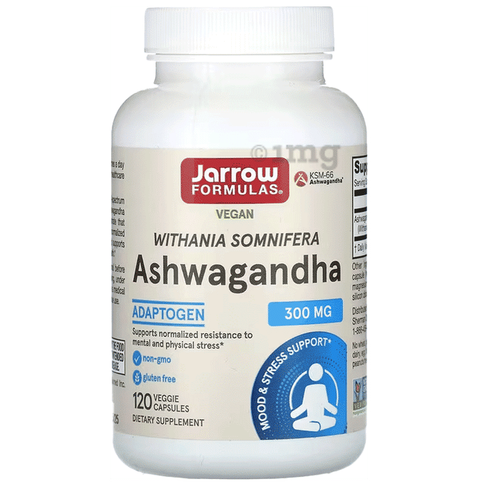 Jarrow Formulas Withania Somnifera Ashwagandha | Supports Resistance to Fatigue