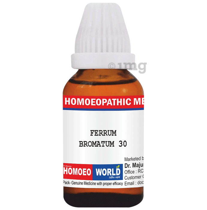 Dr. Majumder Homeo World Ferrum Bromatum Dilution 30