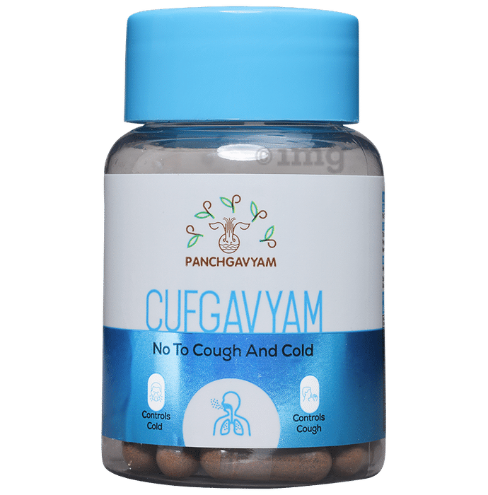 Panchgavyam Cufgavyam Capsule  for Cough, Cold and Sore Throat