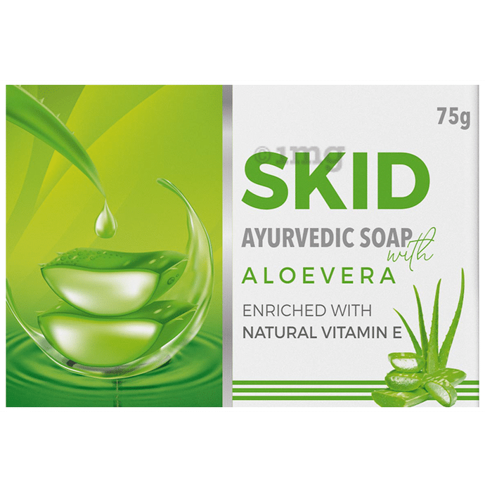 Skid Ayurvedic Soap with Aloevera