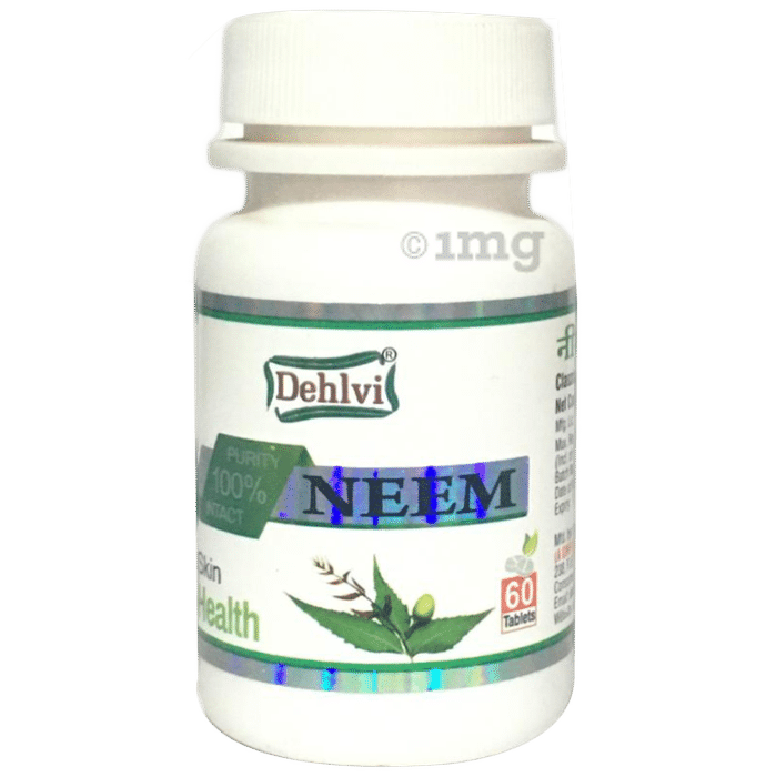 Dehlvi Neem Tablet (60 Each)