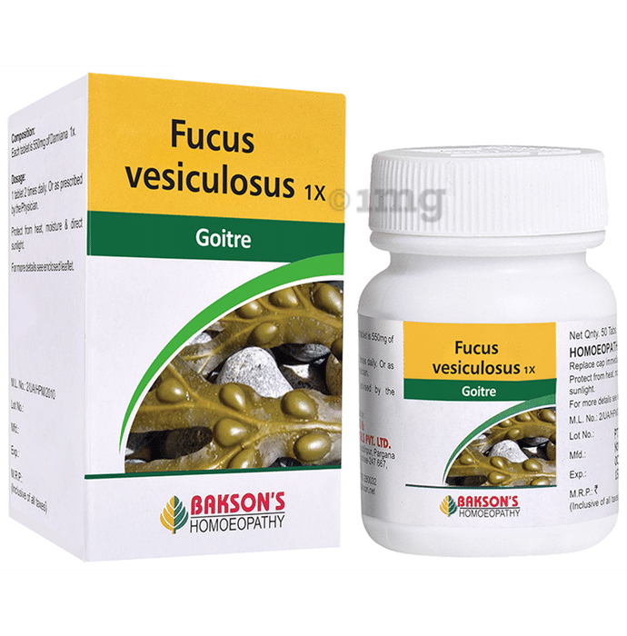 Bakson's Homeopathy Fucus Vesiculosus 1X