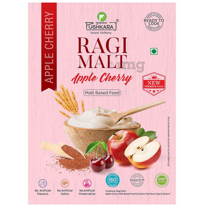 Pushkaraj Ragi Malt Apple Cherry