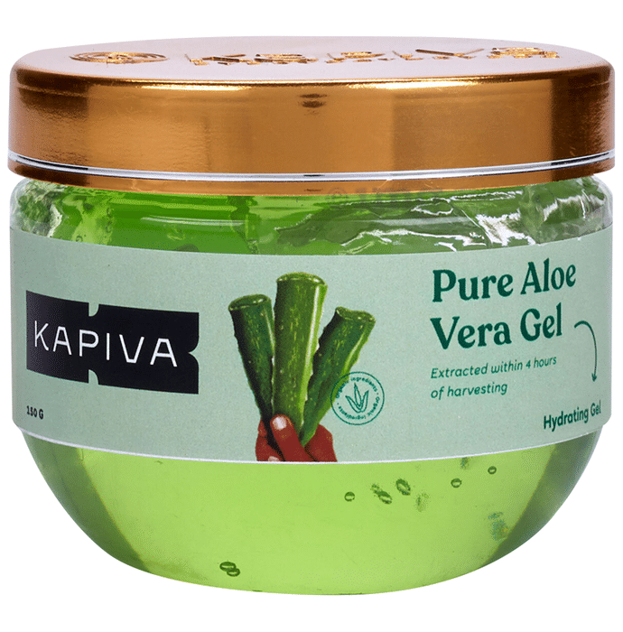 Pure Aloe Vera Gel  | Face & Hair | Hydrating, Moisturizing, Soothing| Multipurpose Gel Gel