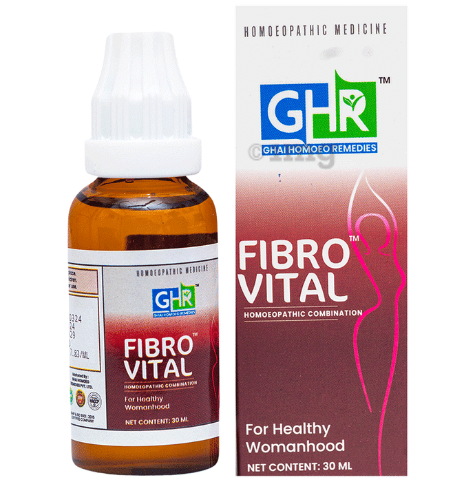 Ghai Homoeo Remedies Fibrovital Drops