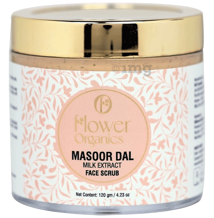 Flower Organics Masoor Dal Milk Extract Face Scrub