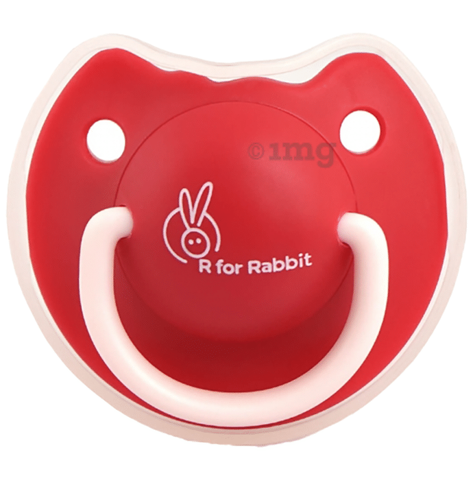 R for Rabbit Tusky Pacifie Green for Kids of 3 Months Red