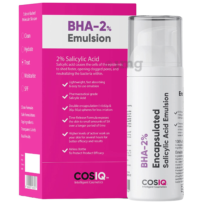 Cosiq BHA 2% Emulsion Face Serum