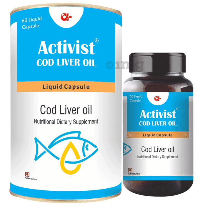 Activist Cod Liver Oil Liquid Capsule