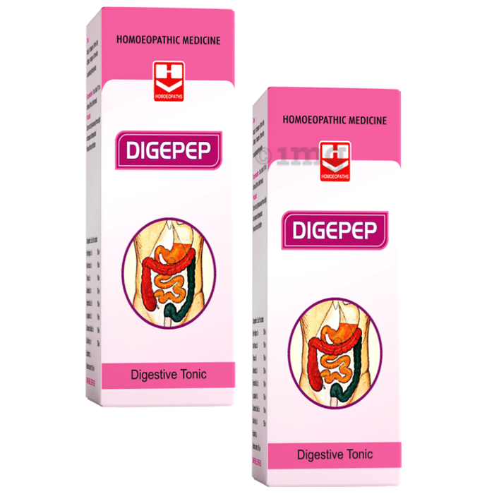 Homeopaths Digepep Syrup (100ml Each)
