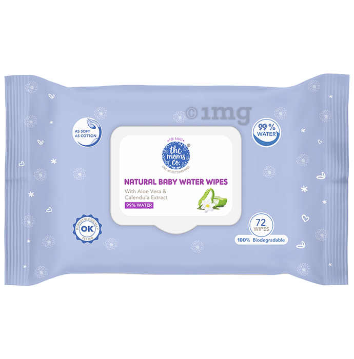 The Moms Co. Natural Baby Water Wipes