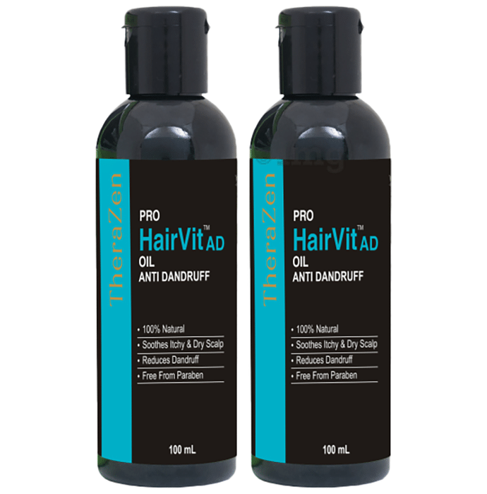 Millennium Herbal Care Pro HairVit AD Anti Dandruff Oil (100ml Each)