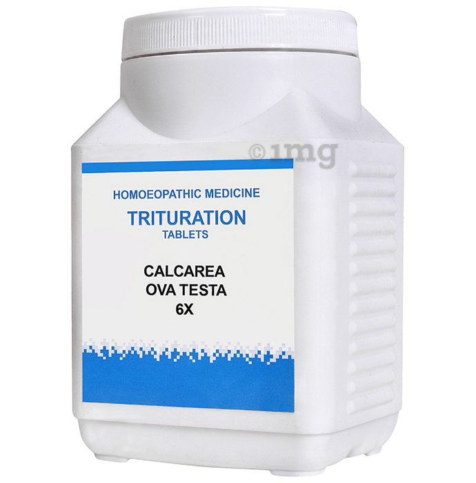 Bakson's Homeopathy Calcarea Ova Testa Trituration Tablet 6X