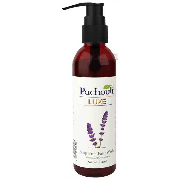 Pachouli Luxe Soap Free Face Wash | With Lavender, Orange & Lemon Extract |