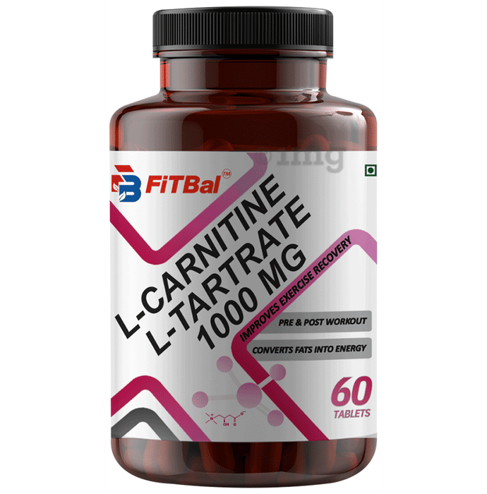 Fitbal L-Carnitine L-Tartrate 1000mg Tablet