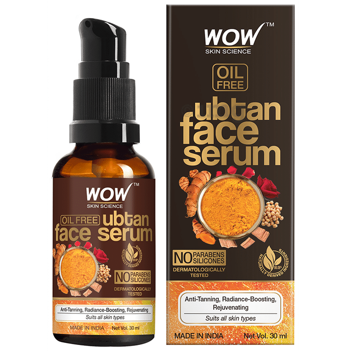 WOW Skin Science Oil Free Ubtan Face Serum