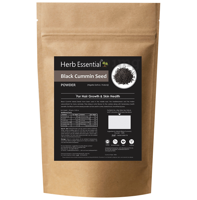 Herb Essential Black Cummin Seed Powder