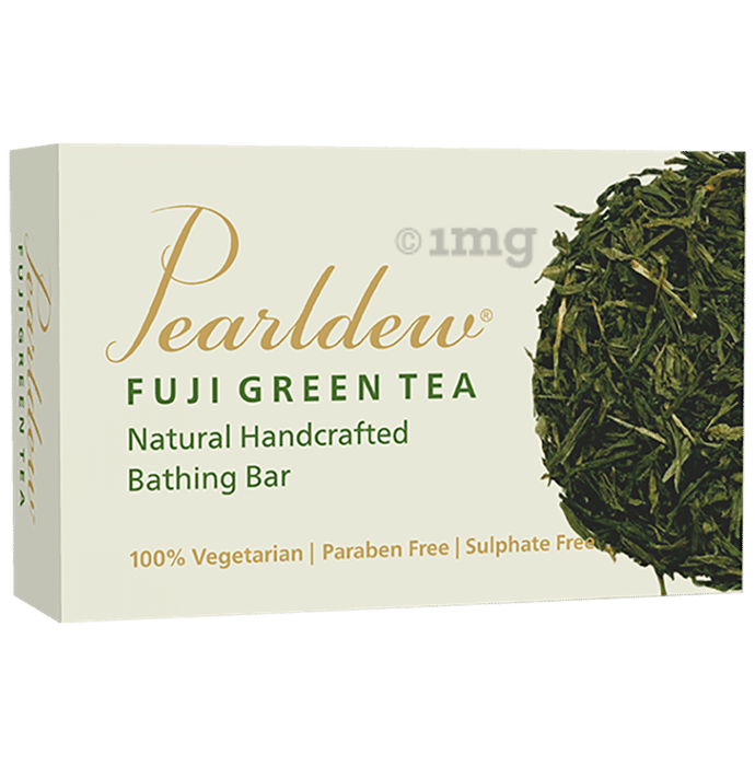 Pearldew Fuji Green Tea Natural Handcrafted Bathing Bar