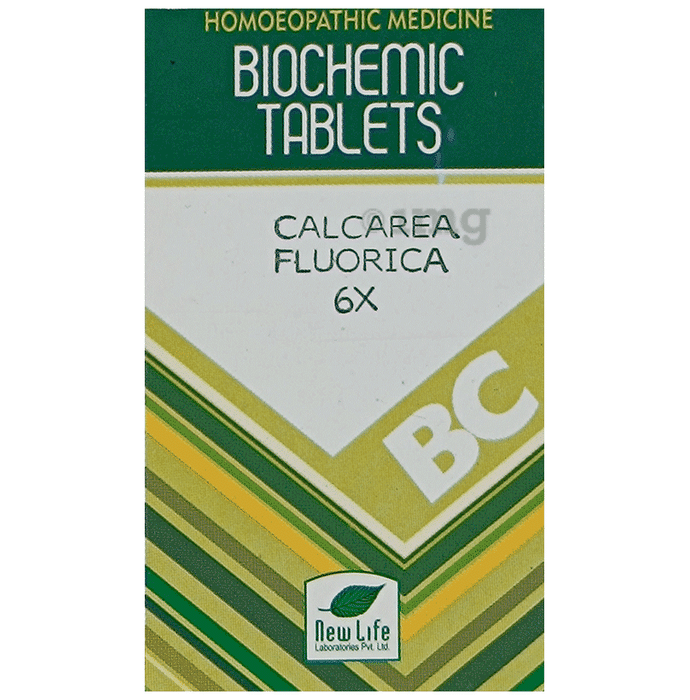 New Life Calcarea Fluorica Biochemic Tablet 6X