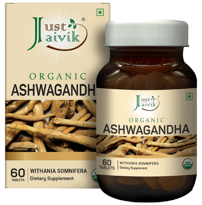 Just Jaivik Organic Ashwagandha Tablet