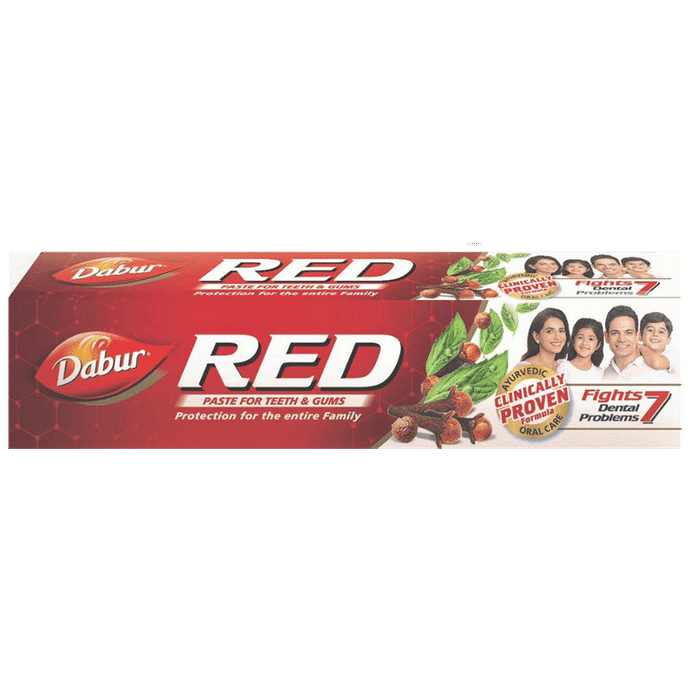 Dabur Red Toothpaste for Healthy Teeth & Gums | Fights Dental Problems