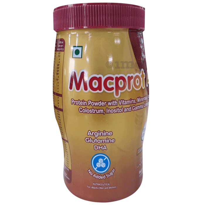 Macprot Activ Nutritional Supplement with Arginine, Glutamine & DHA | Flavour Powder Vanilla