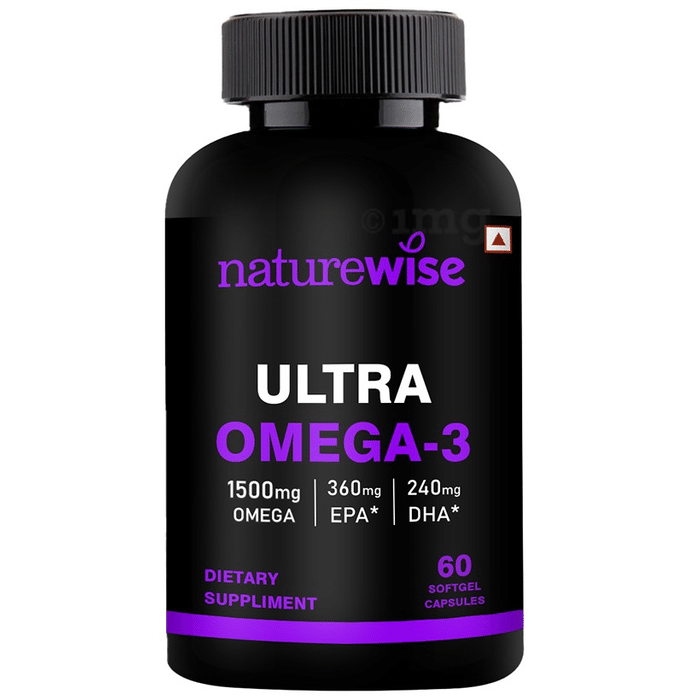 Naturewise Ultra Omega 3 Softgel Capsule (60 Each)