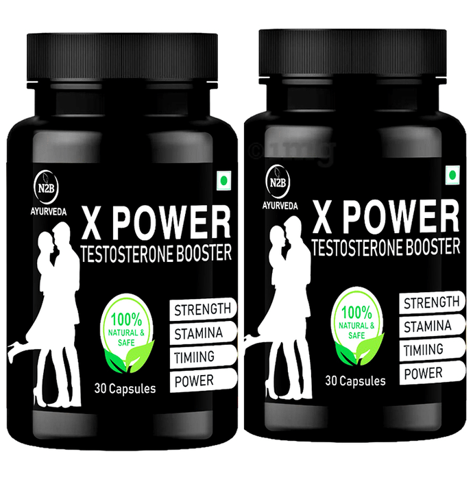 N2B Ayurveda X Power Testosterone Booster