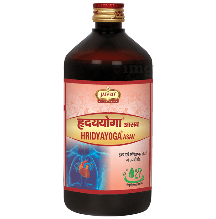 Jaived Ayurveda Hridyayoga Asav Syrup | BP Care, Cardiac Care & Improves Nervous System Syrup