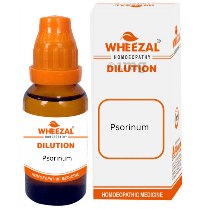 Wheezal Psorinum Dilution 1M