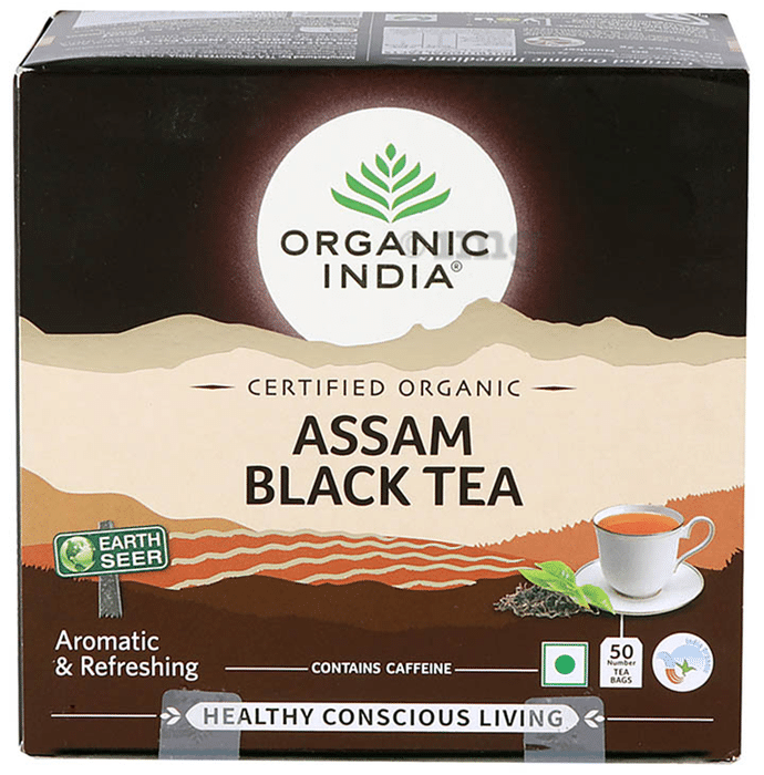 Organic India Assam Black Tea Bag (2gm Each)