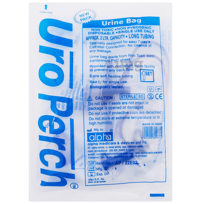 Disposable Urine Collection Bag, Usage/Application: Hospital at Rs