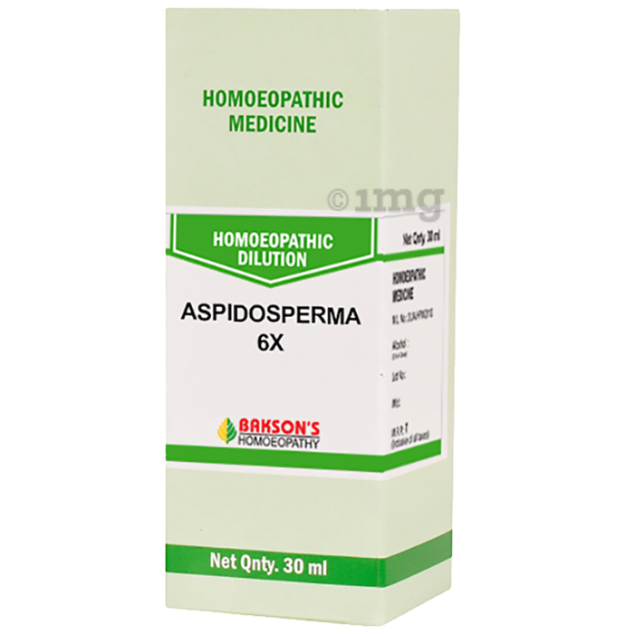 Bakson's Aspidosperma Dilution 6X