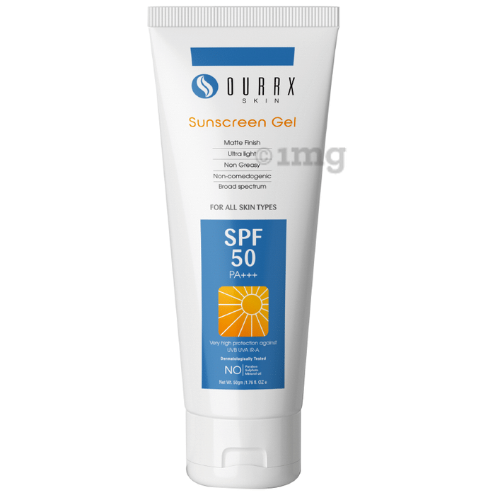 Ourrx Skin Sunscreen Gel SPF 50