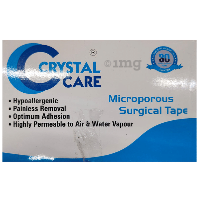 Crystal Care Microporous Surgical Tape 5m x 8m