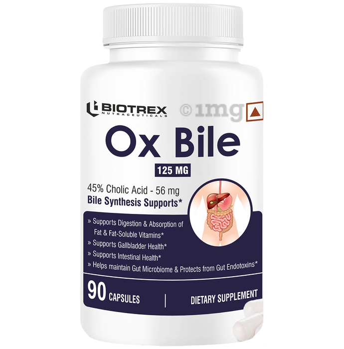 Biotrex OX Bile 125mg Capsule