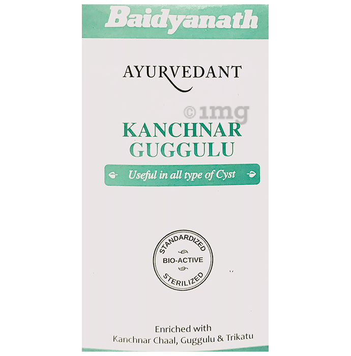Baidyanath Ayurvedant Kanchnar Guggulu Tablet (120 Each)