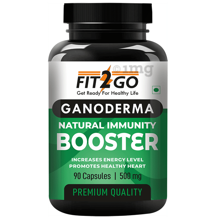 Fit 2 Go Premium Quality Ganoderma Natural Immunity Booster Capsule