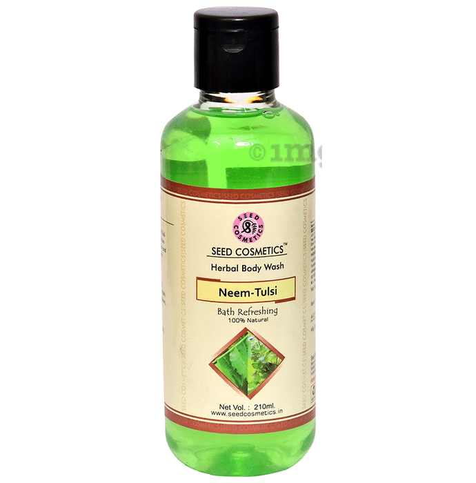 Seed Cosmetics Neem-Tulsi Herbal Body Wash