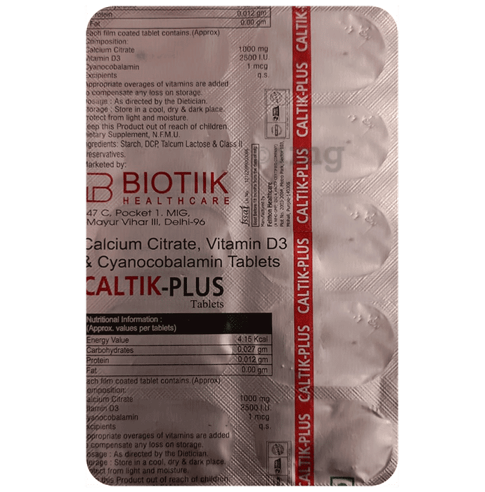 Caltik-Plus Tablet