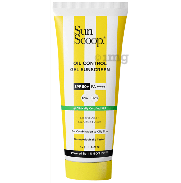 Sun Scoop Oil Control Gel Sunscreen SPF 50 PA++++