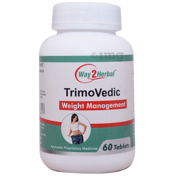 Way2Herbal Trimo Vedic Weight Management Tablet