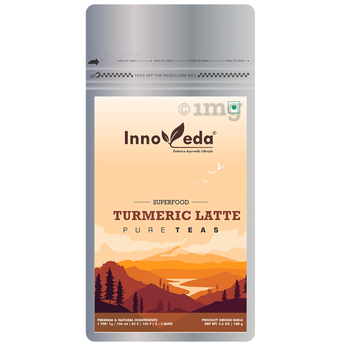 Innoveda Superfood Turmeric Latte Pure Tea: Buy packet of 100.0 gm ...