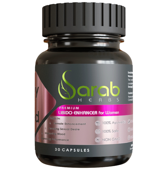 Sarab Herbs Stay In Bed Premium Libido Vitalizer for Women Capsule