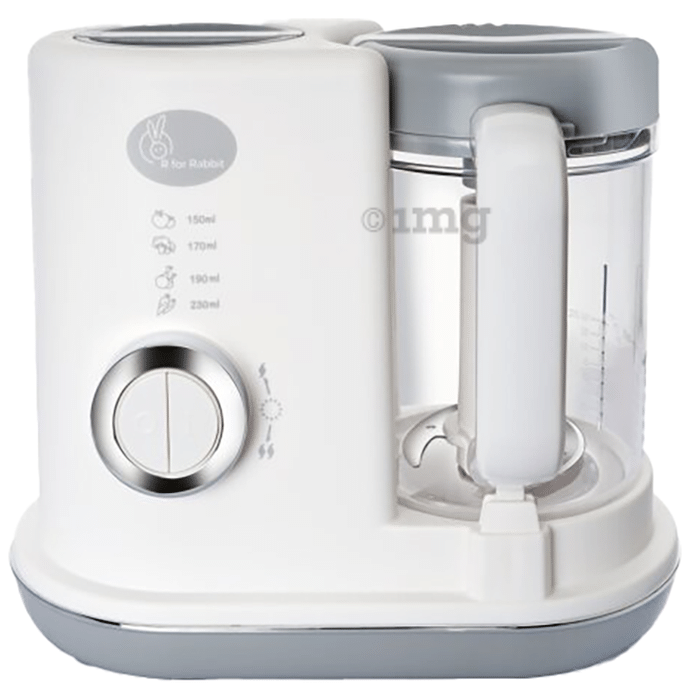 R for Rabbit I Bot Food Processor White