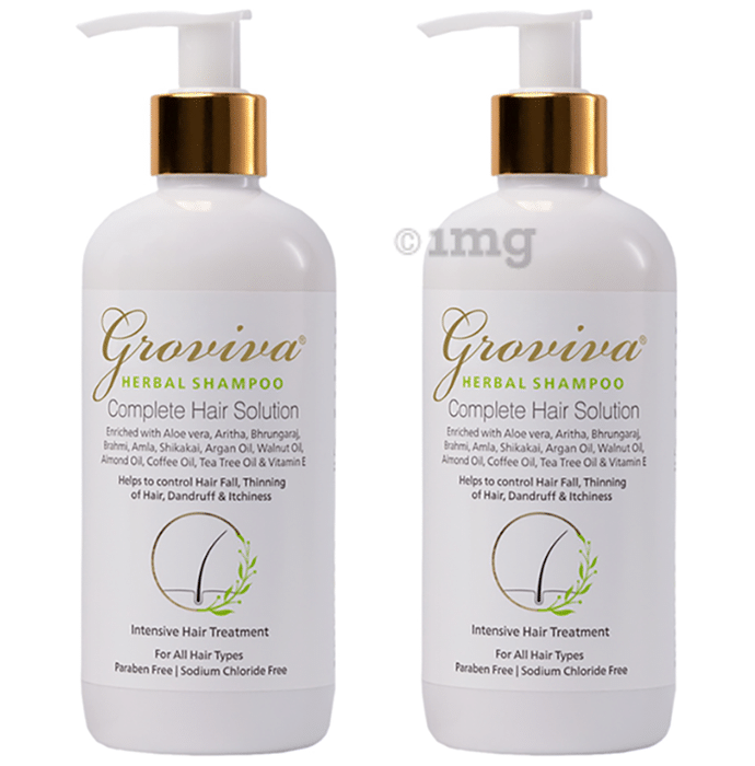 Groviva Herbal Shampoo (300ml Each)
