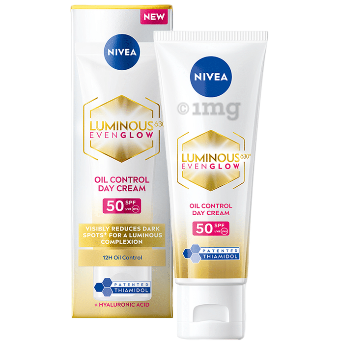 Nivea Luminous 630 Even Glow Oil Control Day Cream SPF 50