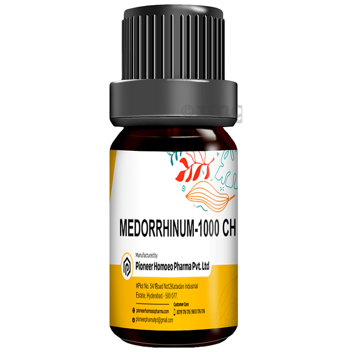 Pioneer Pharma Medorrhinum Globules Pellet Multidose Pills 1000 CH
