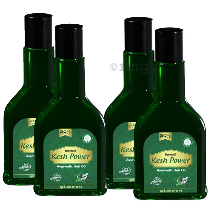 Deemark Kesh Power Ayurvedic Hair Oil (100ml Each)