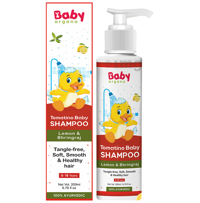 Baby Organo Tomatino Baby Shampoo Lemon & Bhringraj